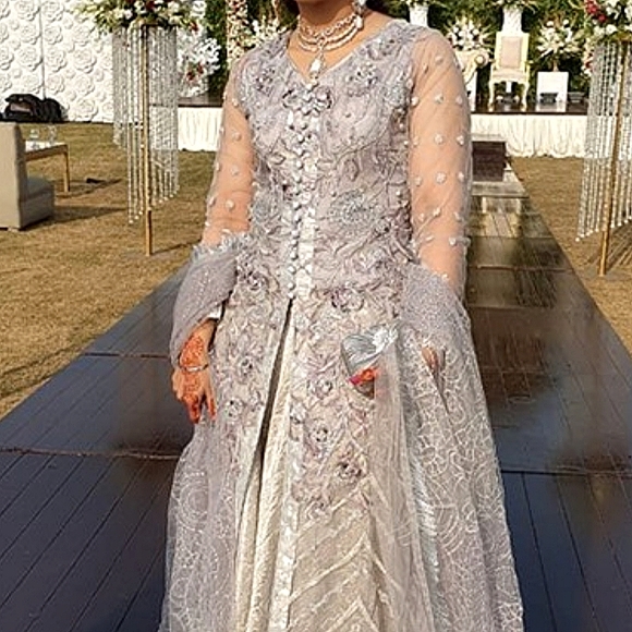 Beautiful Pakistani original brand mushq long dres - Picture 3 of 5